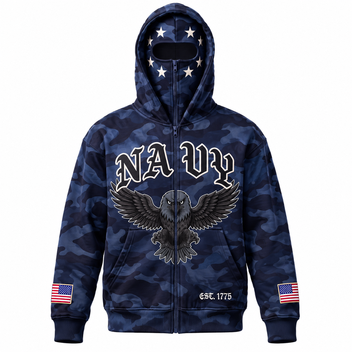 ArmyZip™ Full-Zip Military Hoodie