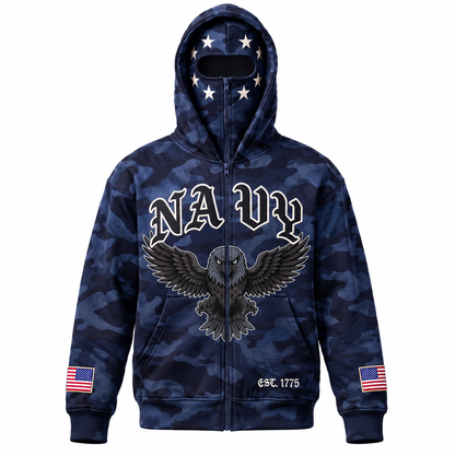 ArmyZip™ Full-Zip Military Hoodie