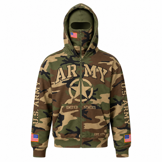 ArmyZip™ Full-Zip Military Hoodie