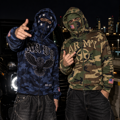 ArmyZip™ Full-Zip Military Hoodie